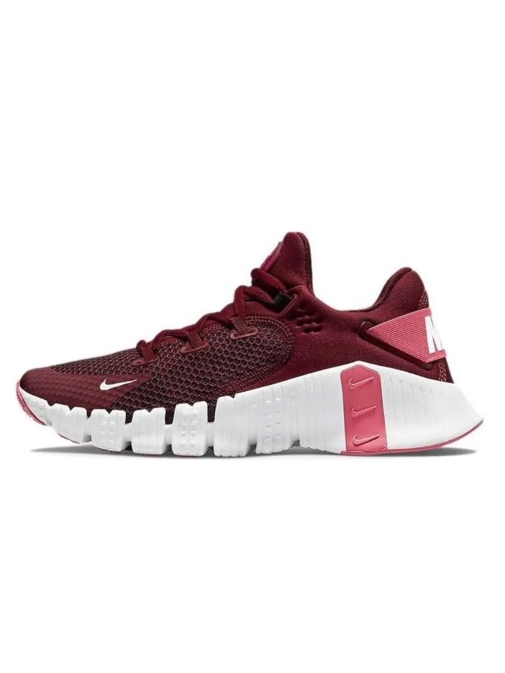 Nike Women's Athletic Shoes Burgundy and Pink